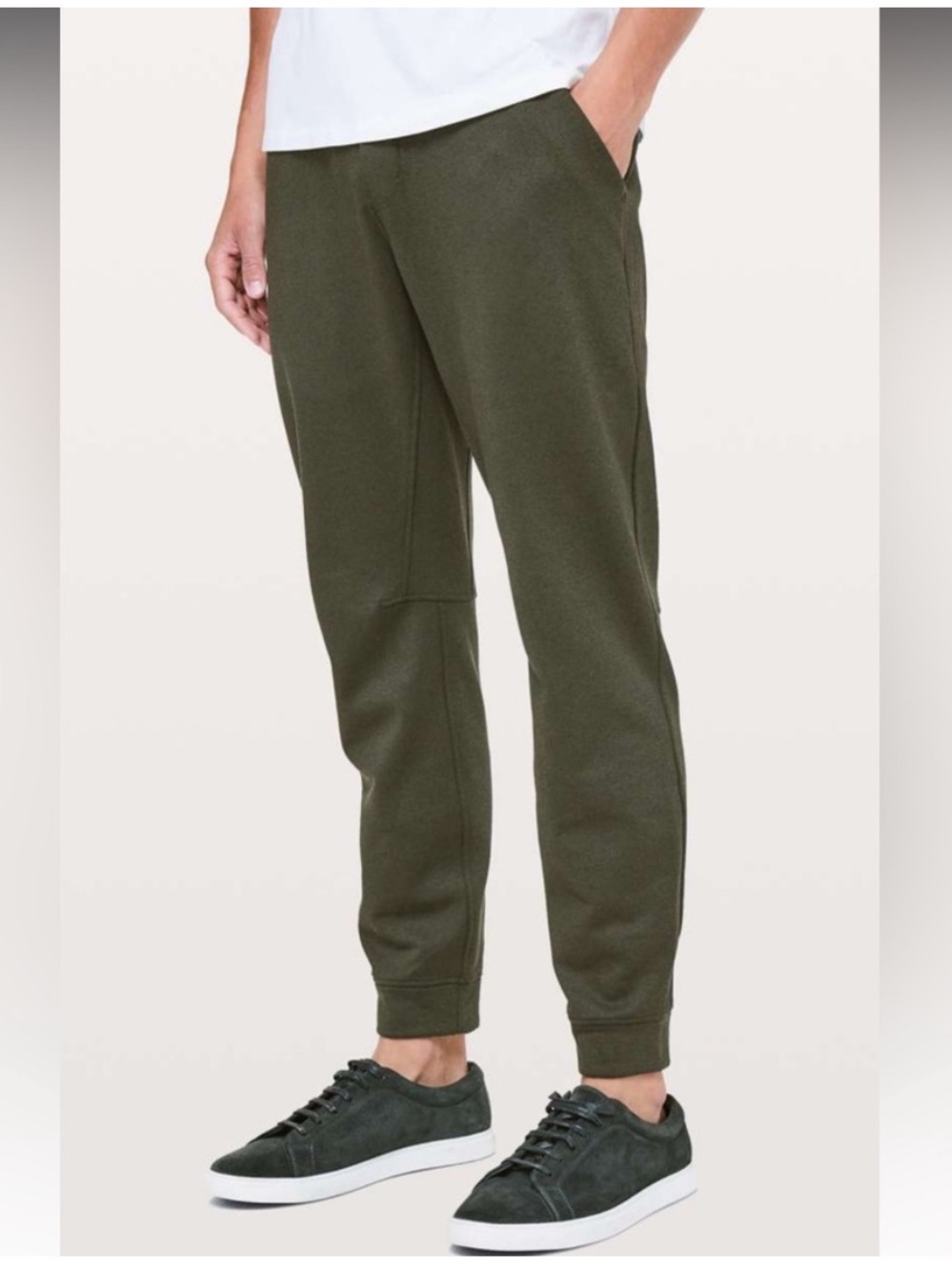 Lululemon Men's City Sweat Jogger Tall Olive Green